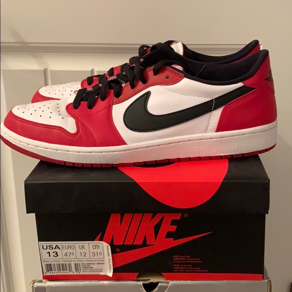 Nike Air Jordan 1 Low OG Chicago size 13